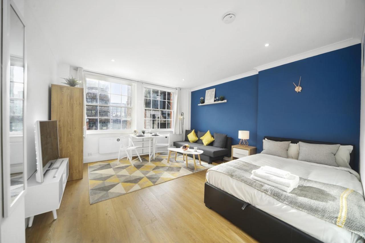 Studio Apartment By Homely Stays London Ngoại thất bức ảnh